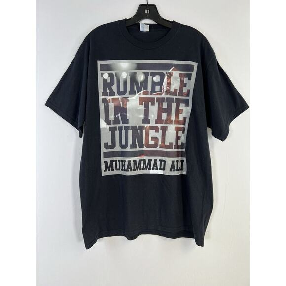 Muhammad Ali Rumble in the Jungle Mens XL T Shirt Boxing Legend VTG - Picture 1 of 6